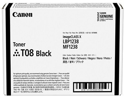 Canon Картридж T08 i-SENSYS X 1238P Series (11 000 стор)