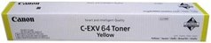 Canon Тонер C-EXV64 C3922i/3926i/3930i/3935i (25500 стор.) Yellow