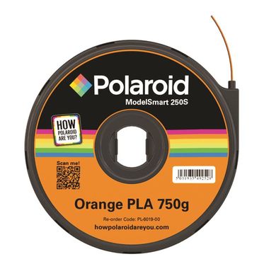 Polaroid Картридж з ниткою 1.75мм/0.75кг PLA, помаранчевий
