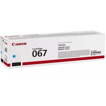 Картридж Canon 067 MF651Cw/MF655Cdw/MF657Cdw/LBP631Cw/LBP633Cdw Cyan (1250 стор.)