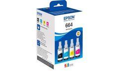 Контейнери з чорнилом Epson T664 EcoTank L110/L120/L121/L1300/L1455/L210/L300/L3050/L3060/L3070/L355/L382/L386/L486/L550/L605/L655/L364/L132/L222/L312/L366/L45