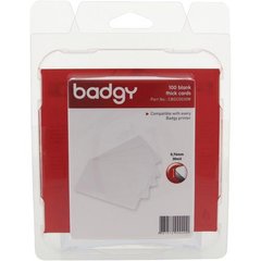 Пластикові картки 0.76 мм для принтера Badgy100/200 (100 штук)