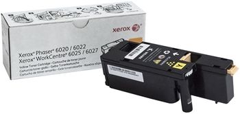 Картридж Xerox Phaser 6020/6022/WC6025/6027 Yellow