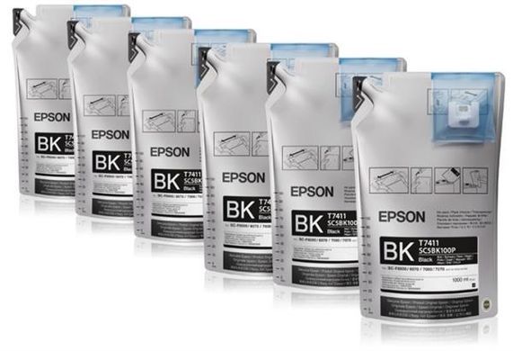Чорнила Epson для SC-B6000/B7000 Black (1Lx6packs)