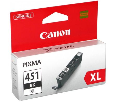 Картридж Canon CLI-451Bk XL (Black) PIXMA MG5440/MG6340