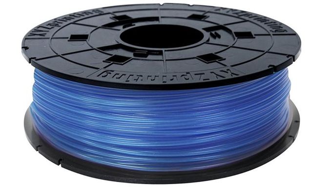 Котушка з ниткою 1.75мм/0.6кг PLA XYZprinting Filament для da Vinci, прозоро-синій