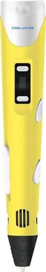 Ручка 3D Dewang D_V2_ yellow, жовта, високотемпературна