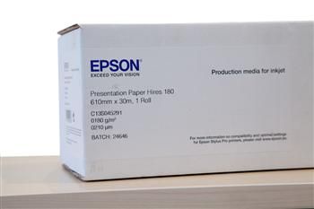 Папір Epson Presentation Paper HiRes (180) 24"x30m