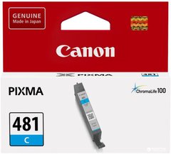 Картридж Canon CLI-481 PIXMA TS6140/8140/9140/TR7540/8540/TS6240/9540/8240/704/8340/6340 Cyan