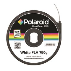 Картридж з ниткою 1.75мм / 0.75кг PLA Polaroid ModelSmart 250s, білий