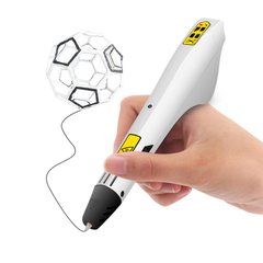 Ручка 3D Dewang D9 біла (PLA)