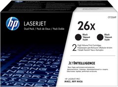 Картридж HP 26X 2-pack High Yield Black Original LaserJet Toner Cartridges