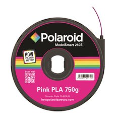 Картридж з ниткою 1.75мм / 0.75кг PLA Polaroid ModelSmart 250s, рожевий