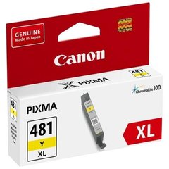 Картридж Canon CLI-481 XL PIXMA TS6140/8140/9140/TR7540/8540/TS6240/9540/8240/704/8340/6340 Yellow