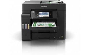БФП ink color A4 Epson EcoTank L6550 32_22 ppm Fax DADF Duplex USB Ethernet Wi-Fi 4 inks Pigment