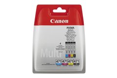 Комплект Canon No.471: Картридж Canon CLI-471 Cyan/Magenta/Yellow/Black Multi Pack