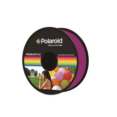 Котушка з ниткою 1.75мм / 1кг PLA Polaroid для 3D принтера, прозорий пурпурний