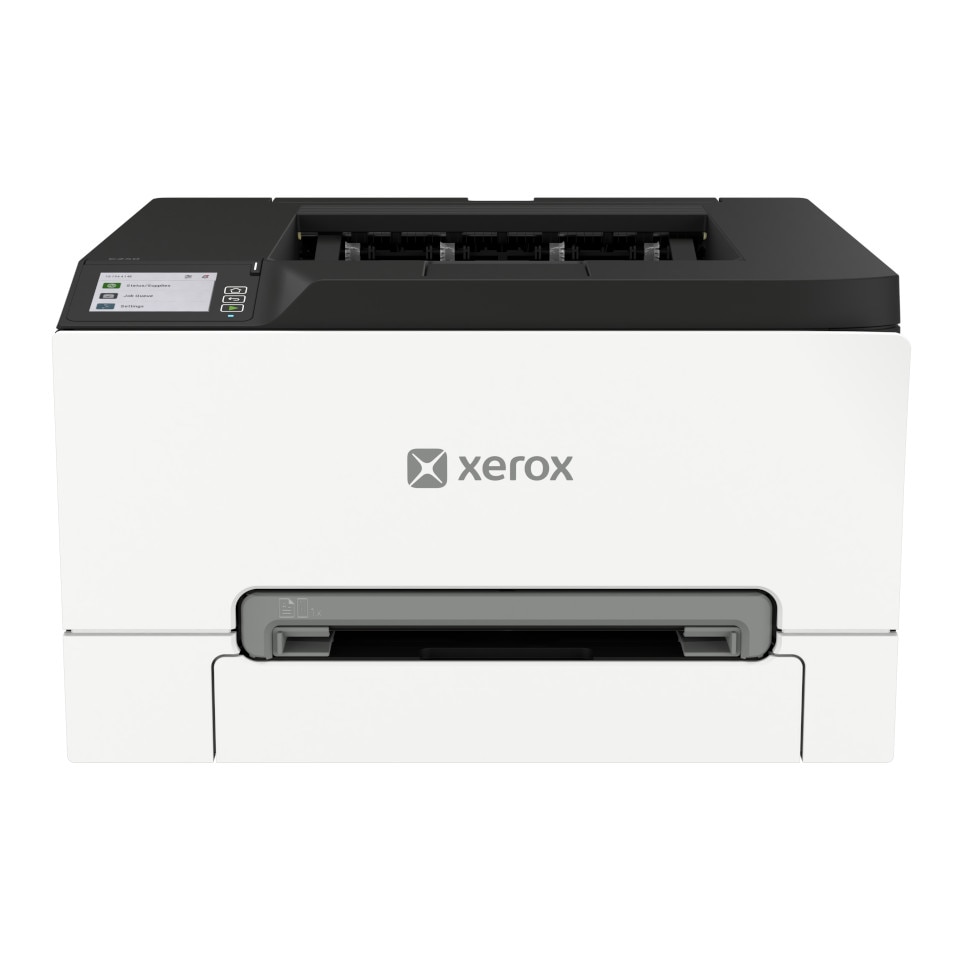 Кольоровий принтер Xerox C240 — вигляд спереду